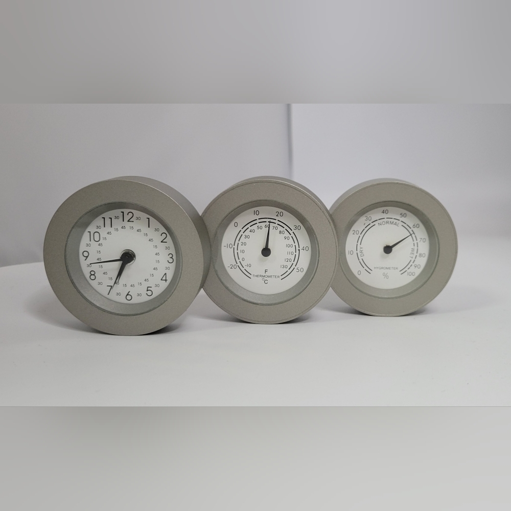 ▪︎New! Manhattan Clock Thermometer Hygrometer